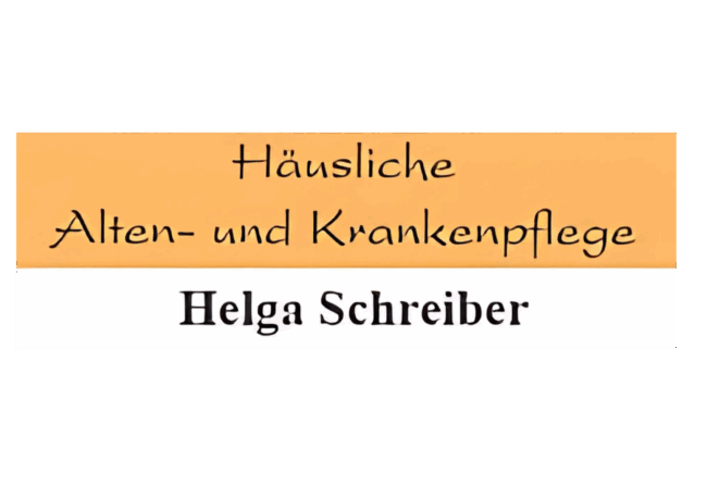 Logo Häusliche Alten- und Krankenpflege - Helga Schreiber
